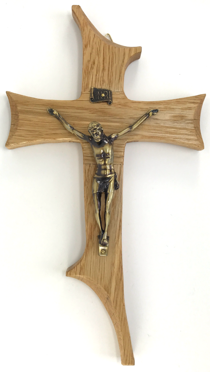 Curvy Artisan Crucifix: $39.99 (CAD)