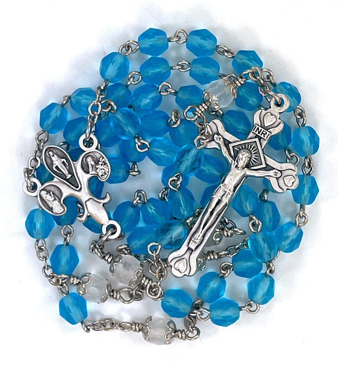 Frosted FIAT Rosary ($31.99 CAD)