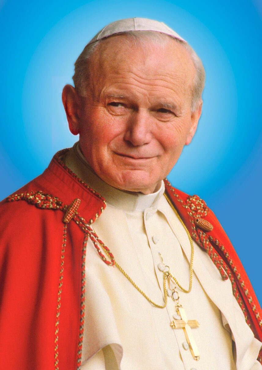 Saint John Paul II (canonized in 2014)