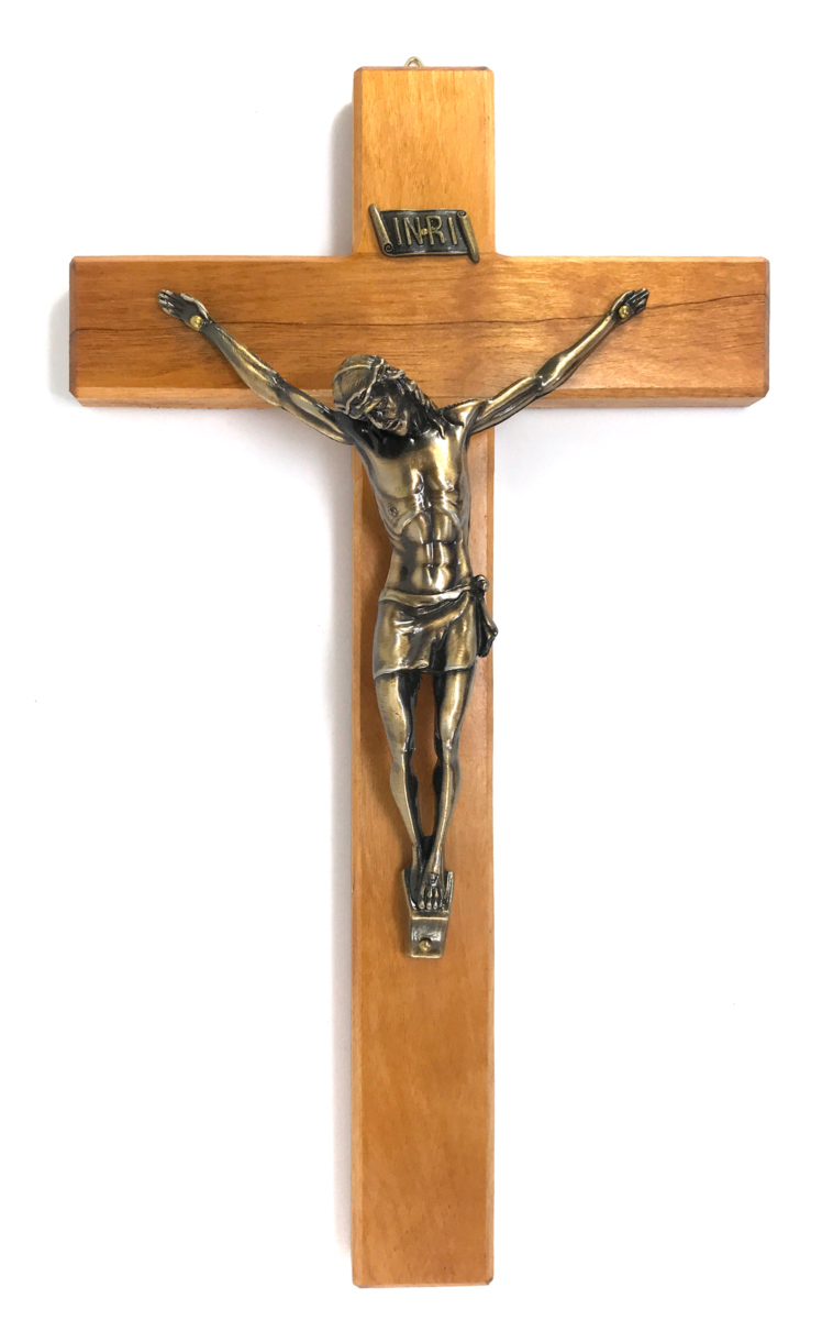 Solid Maple Crucifix ($53.99 CAD)