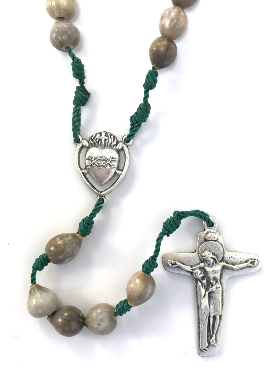 Green Cord Job’s Tears Rosary: $23.99 (CAD)