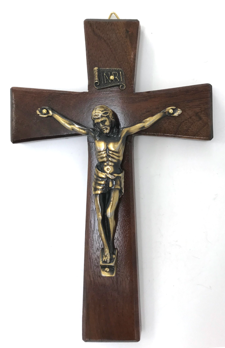 Maltese Cut Walnut Crucifix ($24.99 CAD)