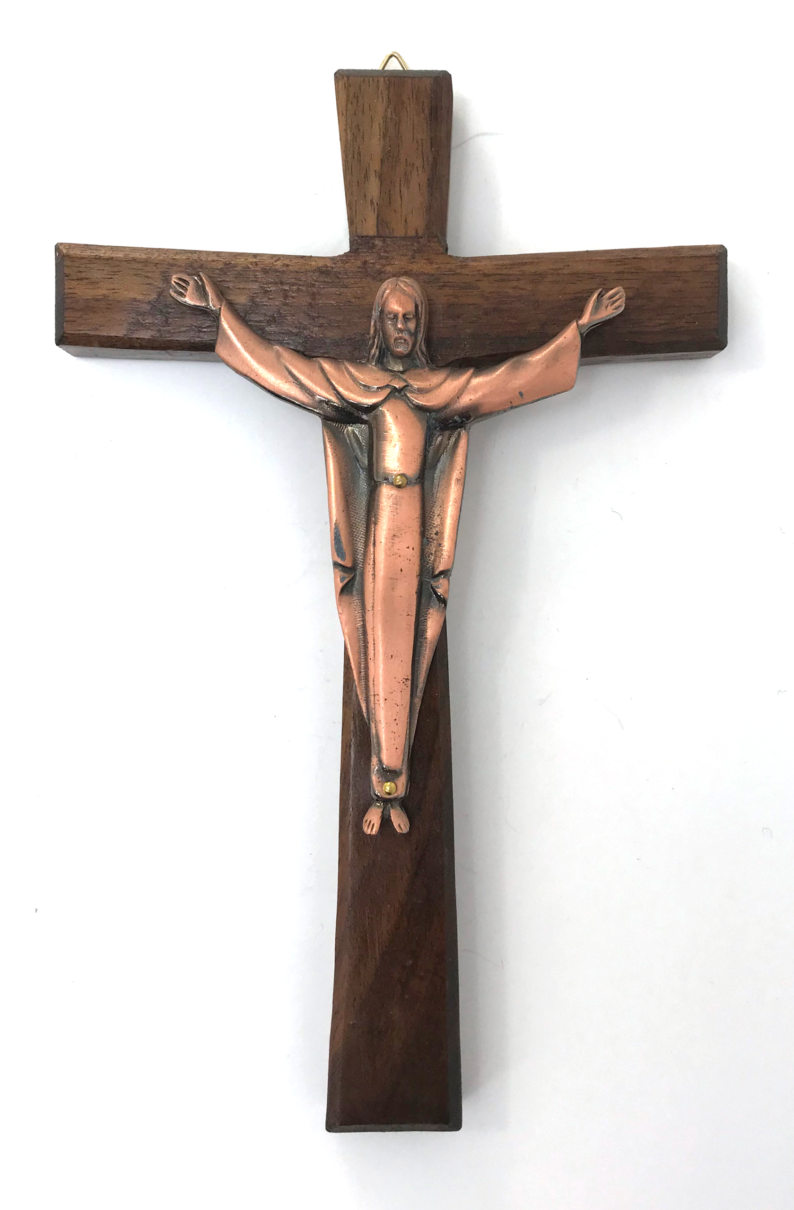 Risen Christ Walnut Cross: $27.99 (CAD)