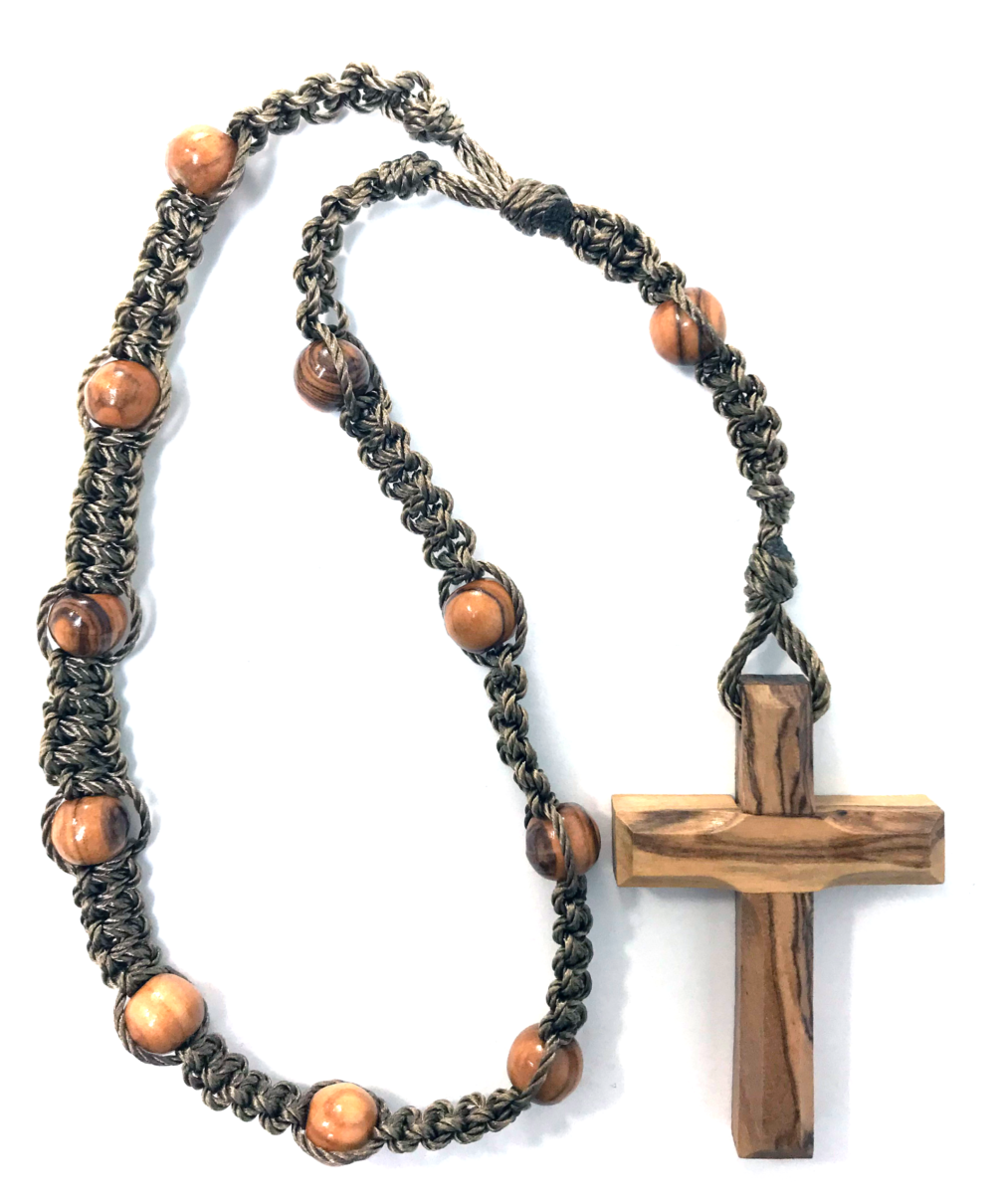 Take-Along Olive Wood Rosary: $18.99 (CAD)