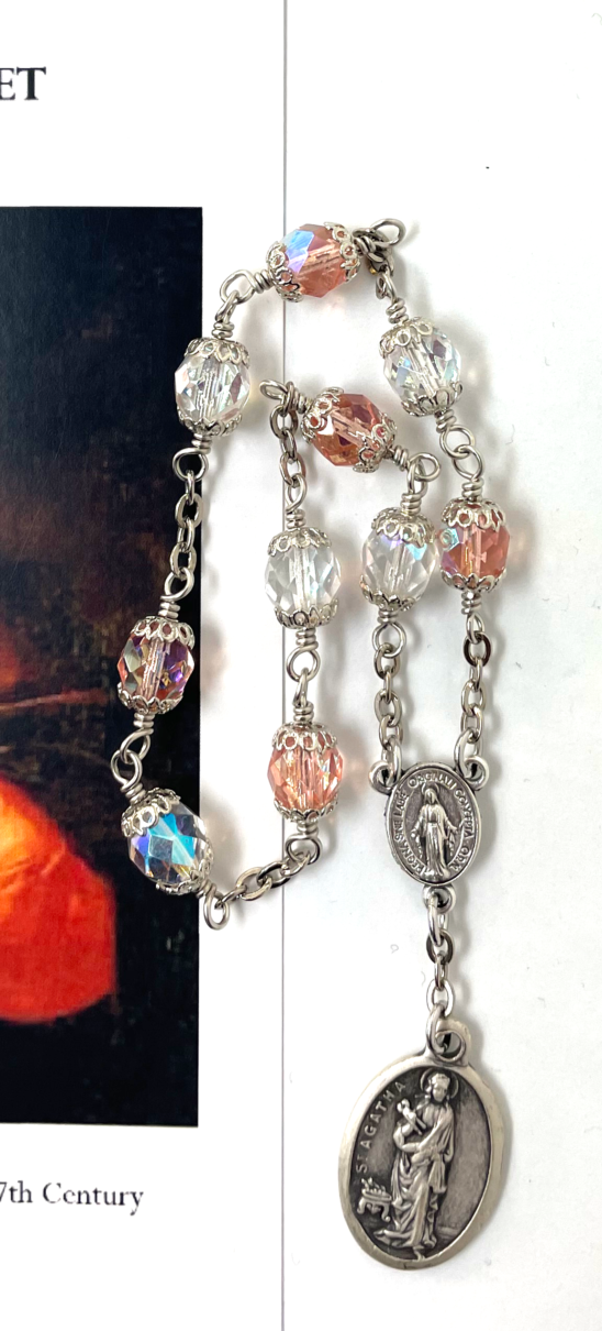 Saint Agatha Chaplet | Our Lady Of Grace Rosaries