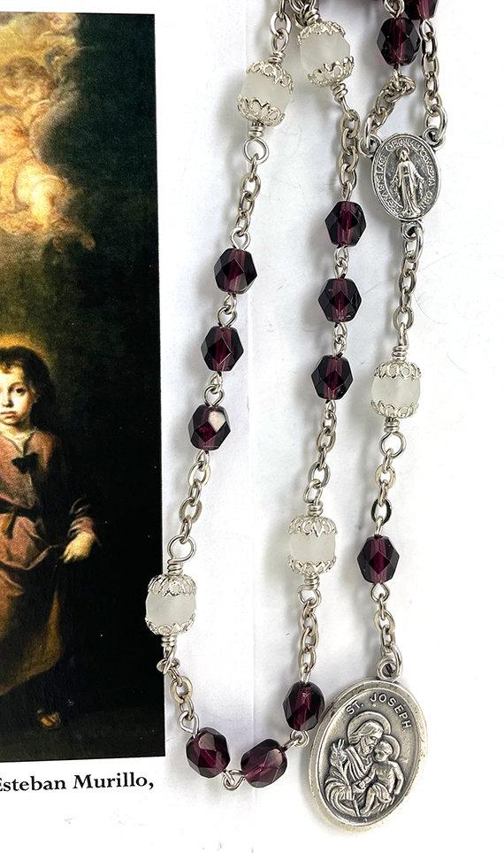 (Z097-1) Saint Joseph Chaplet: $16.99 (CAD)