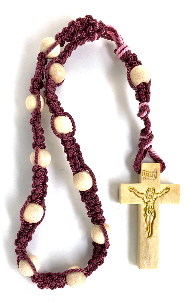 Take-along Euro Wood Rosary: $12.99 (CAD)