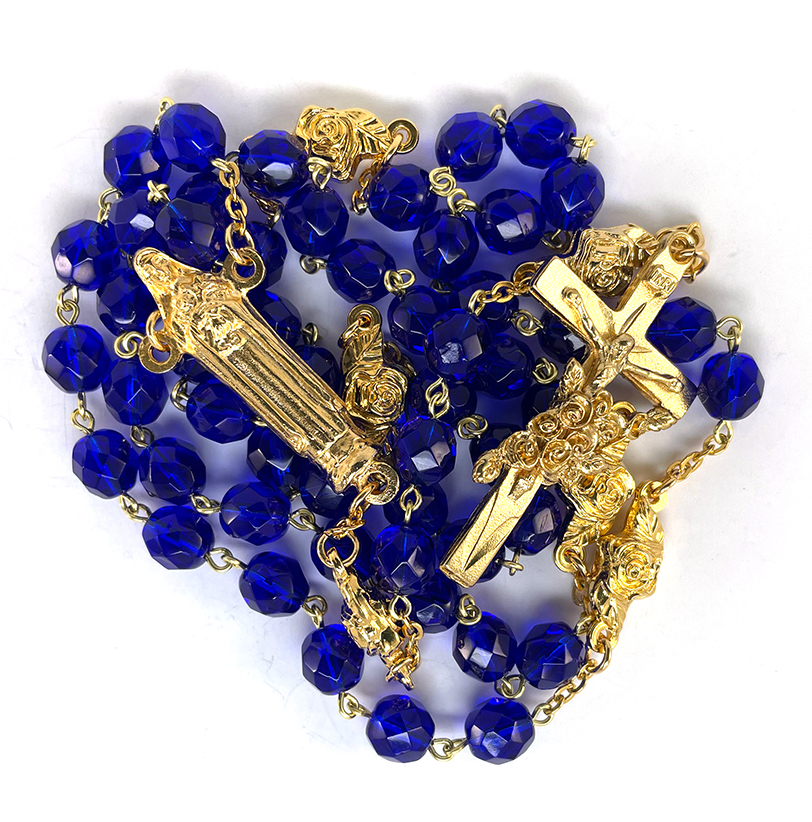 Blue Saint Therese Rosary: $37.99 (CAD)