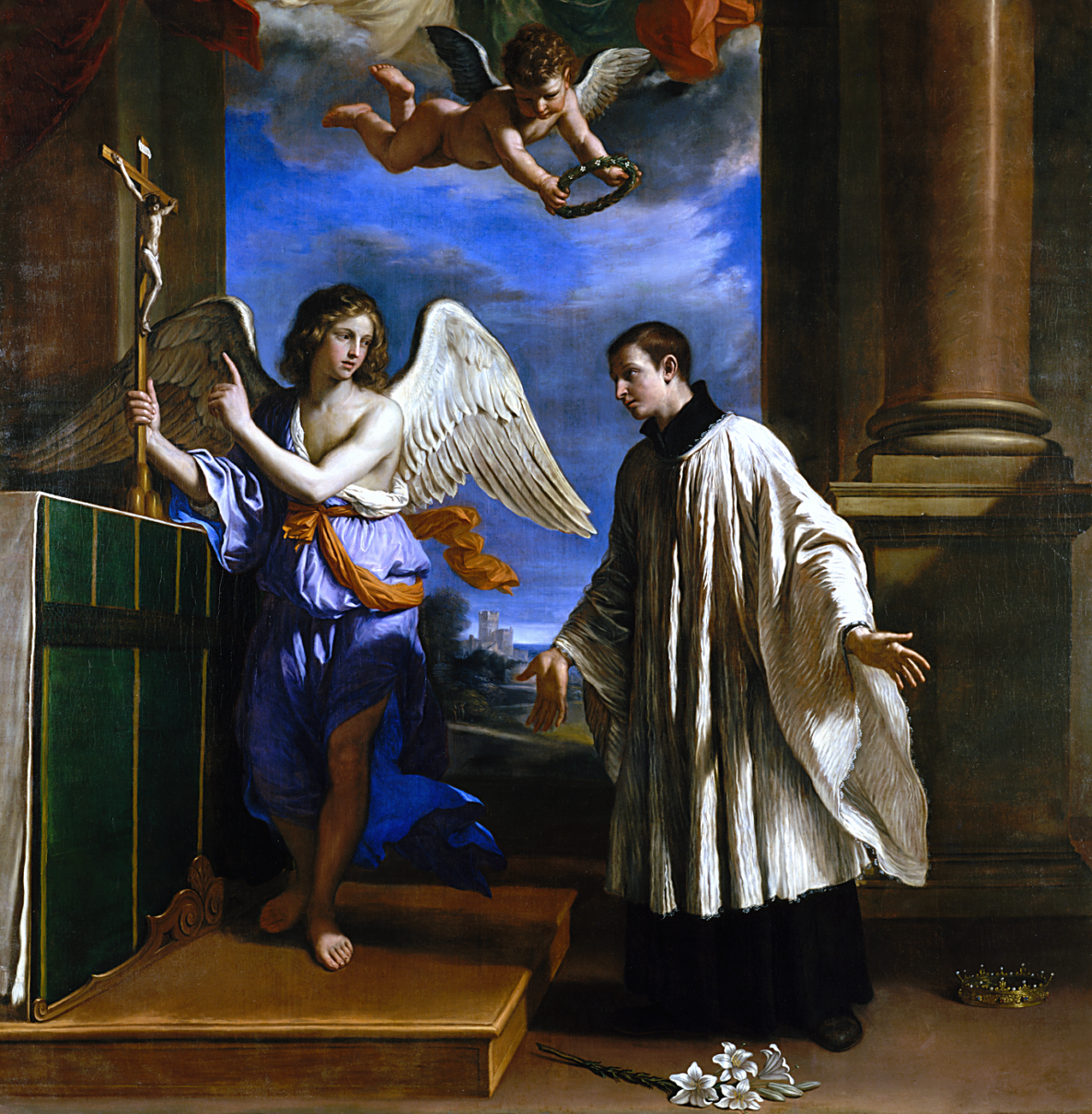 St. Aloysius (patron of youth & plague victims)