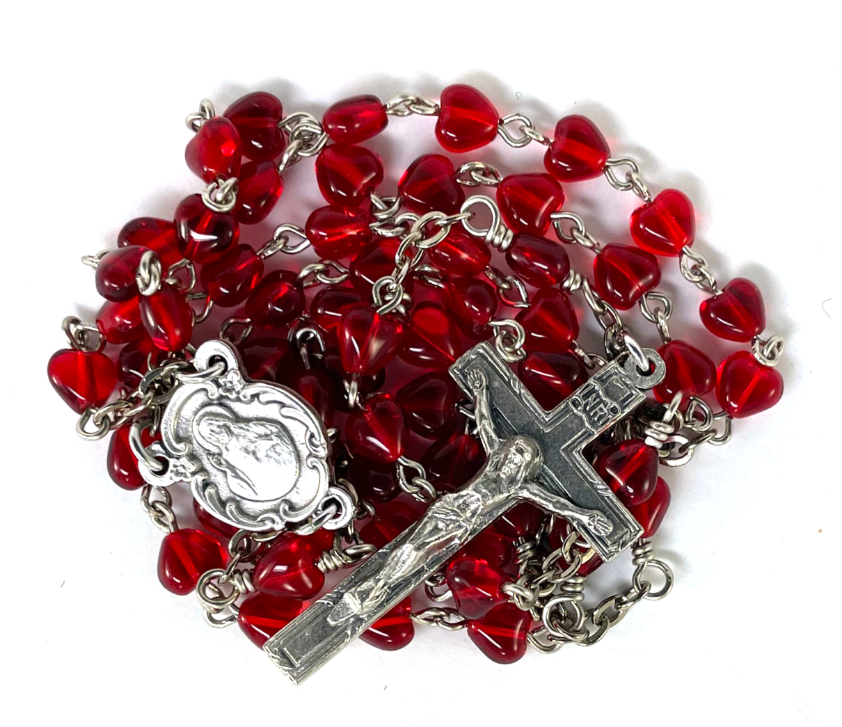 Little Red Heart Rosary: $29.99 (CAD)