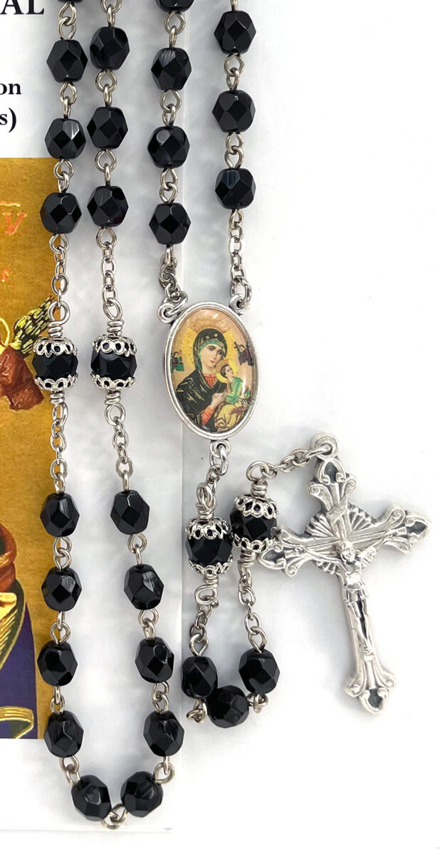 (Z053) Our Lady of Perpetual Help Rosary: $32.99 (CAD)