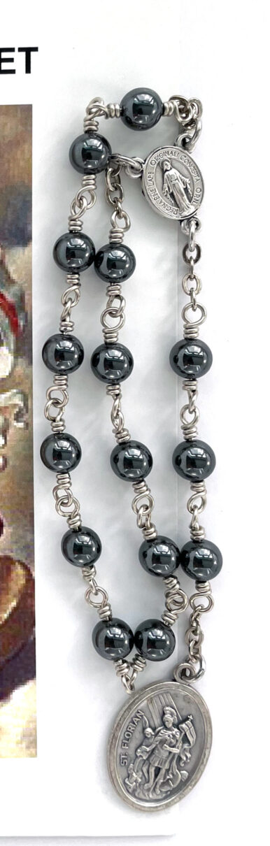 (Z086) Saint Florian Chaplet: $11.99 (CAD)