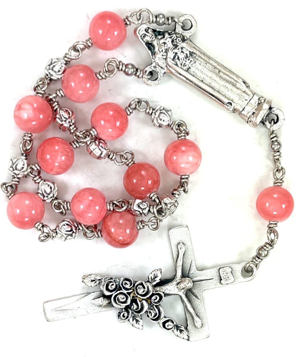 Shower of Roses Rosary: $27.99 (CAD)