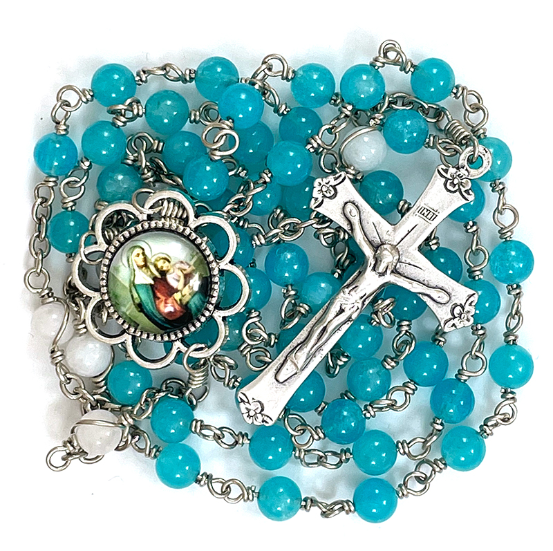 Saint Anne Rosary: $47.99 (CAD)