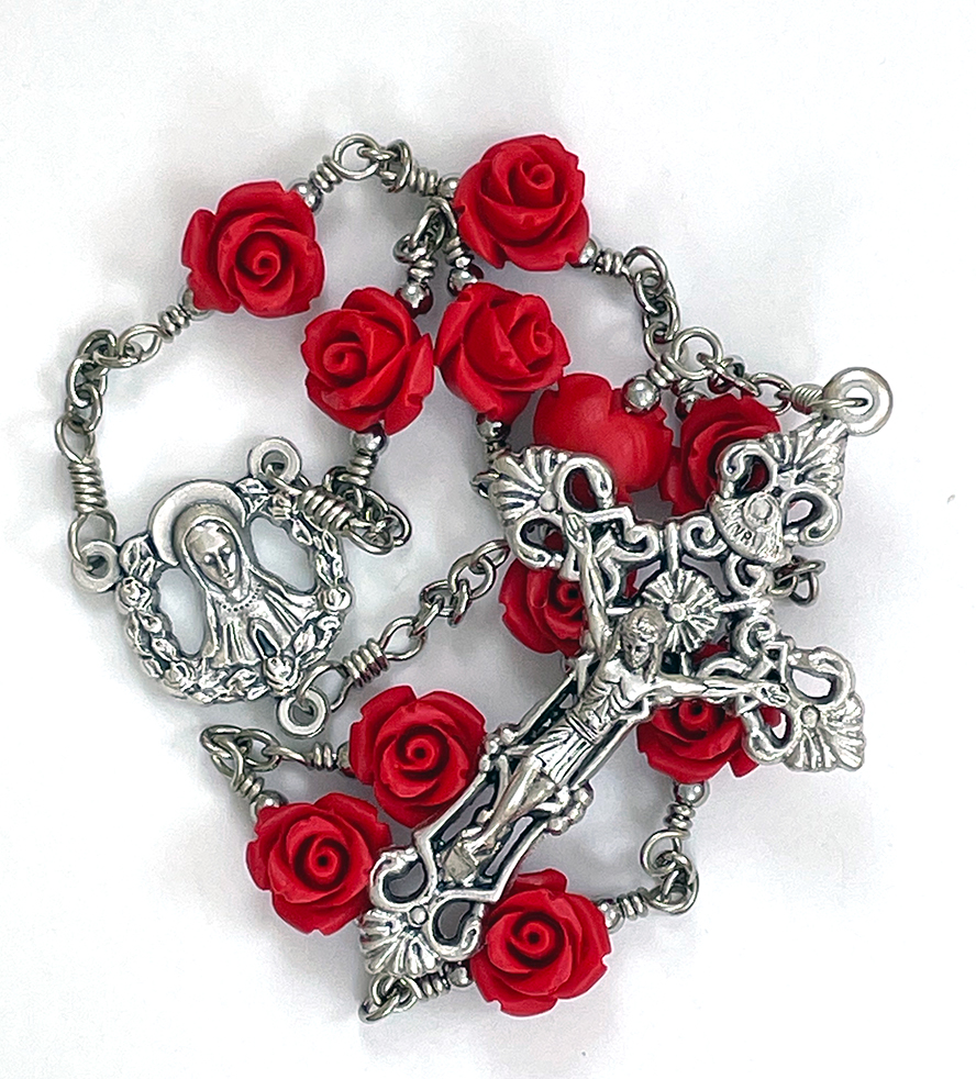 Roses for Our Lady Pocket-Sized Rosary: $24.99 (CAD)