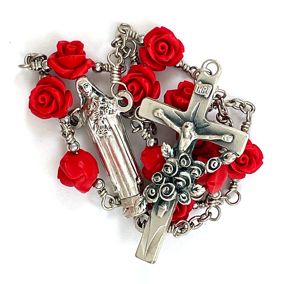 Shower of Roses Rosary: $24.99 (CAD)