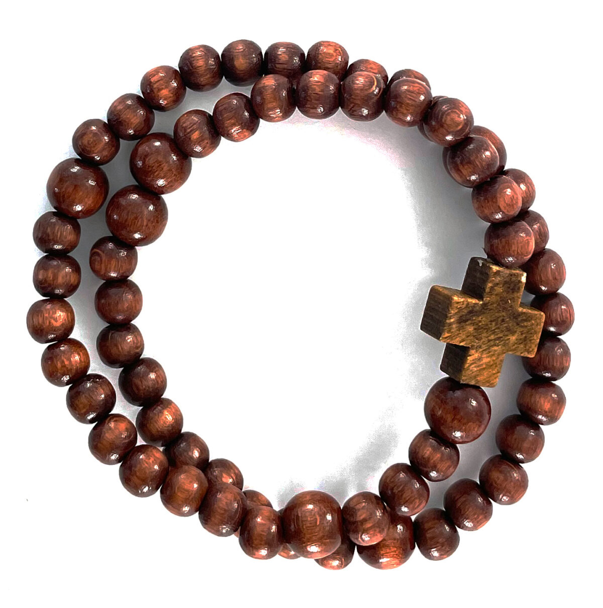 Small Double-Loop Rosary Bracelet $12.99 (CAD)