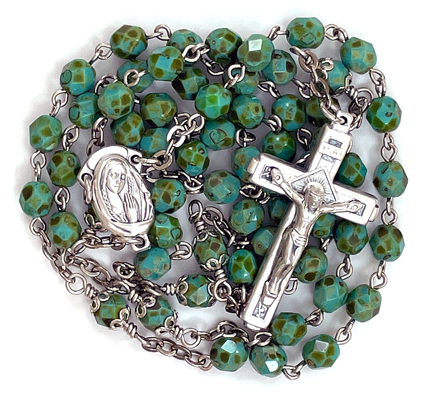 Picasso Finish Rosary ($30.99 CAD)