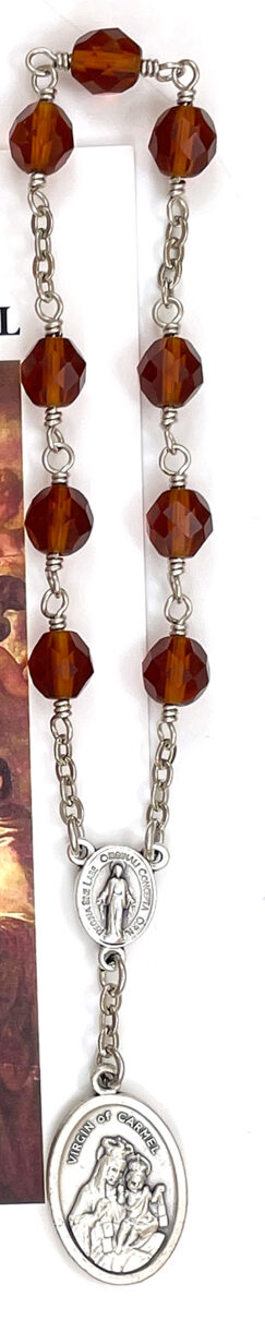 (Z052) Our Lady of Mount Carmel Chaplet: $10.99 (CAD)