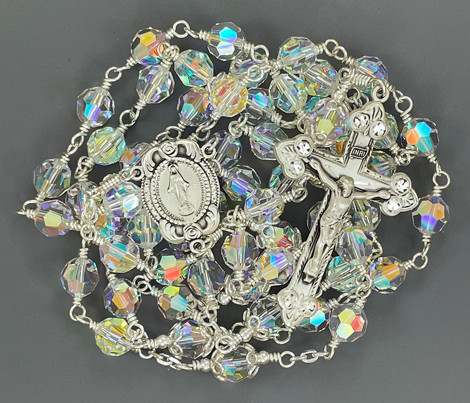 Rosaries with Austrian Crystals (originally Swarovski)