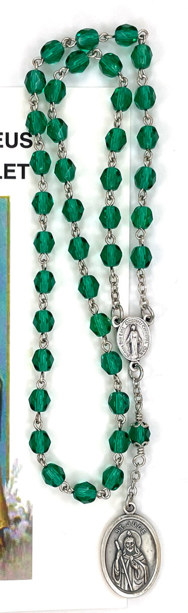 (Z103-2) The St. Jude Thaddeus 40-Bead Chaplet: $18.99 (CAD)