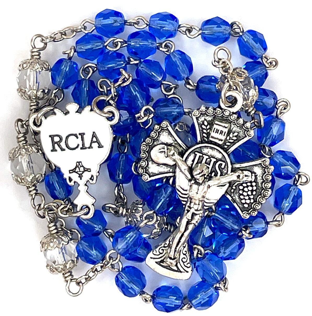 Blue RCIA Rosary ($35.99 CAD)