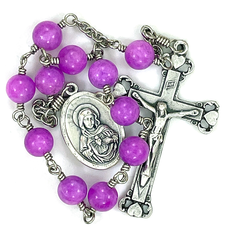 Purple Pocket Rosary: $16.99 (CAD)