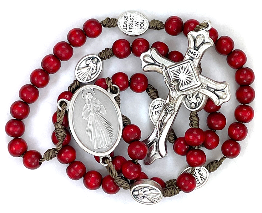 Divine Mercy Medal Rosary ($12.99 CAD)
