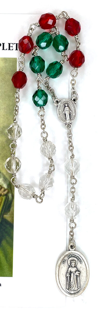 (Z085) St. Dymphna Chaplet: $13.99 (CAD)