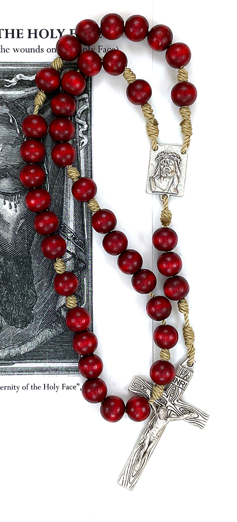 (Z159-2) Little Chaplet of the Holy Face of Jesus: $12.99 (CAD)