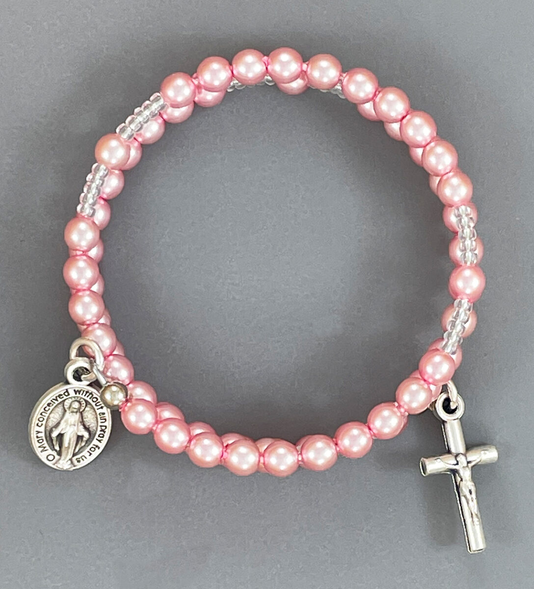 Pink Pearl Bracelet for Girls: $13.99 (CAD)