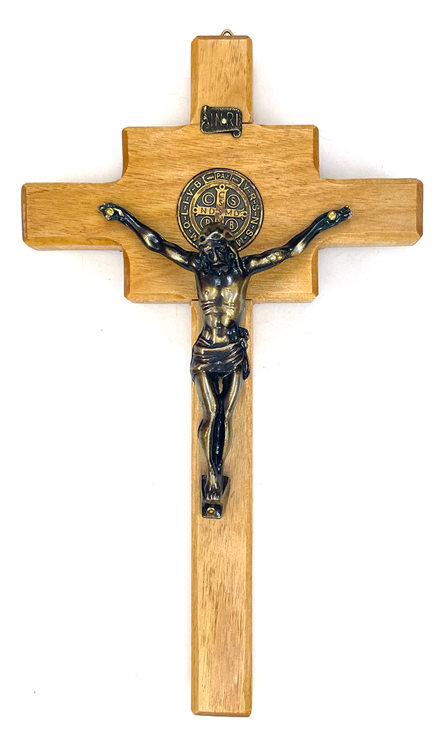 Maple Saint Benedict Crucifix ($29.99 CAD)