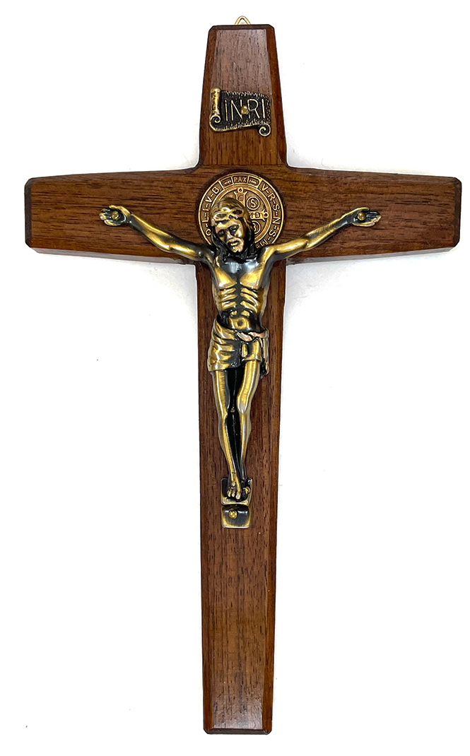 Handcrafted Saint Benedict Crucifix: $30.99 (CAD)