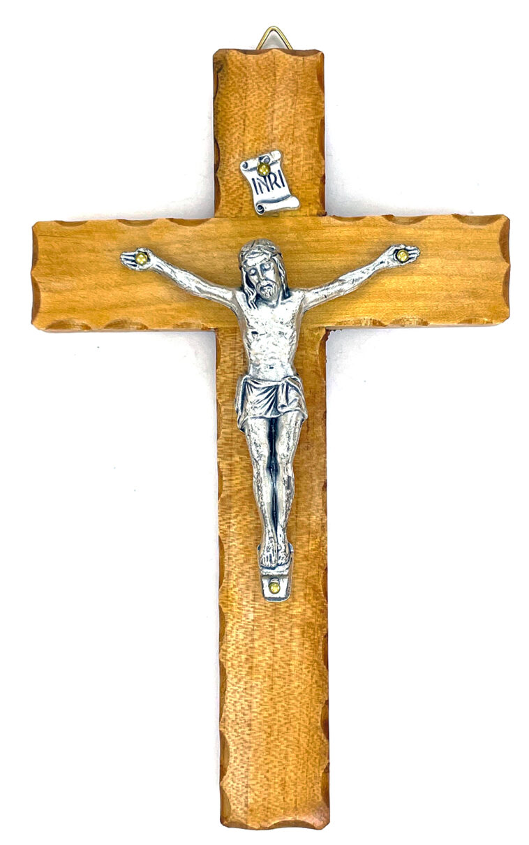 Notched Edge Maple Crucifix ($26.99 CAD)