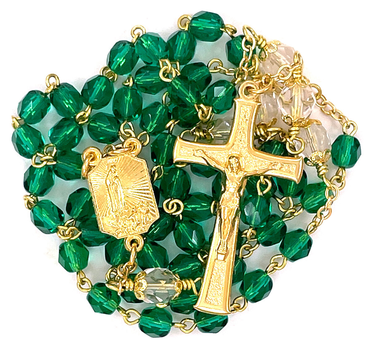 Our Lady of Fatima Green Rosary ($28.99 CAD)