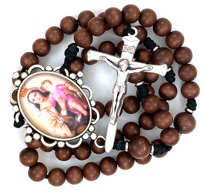 Our Lady of Mount Carmel Paracord Rosary