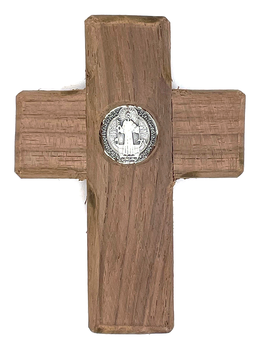 Natural Finish St. Benedict Comfort Cross ($10.00 CAD)