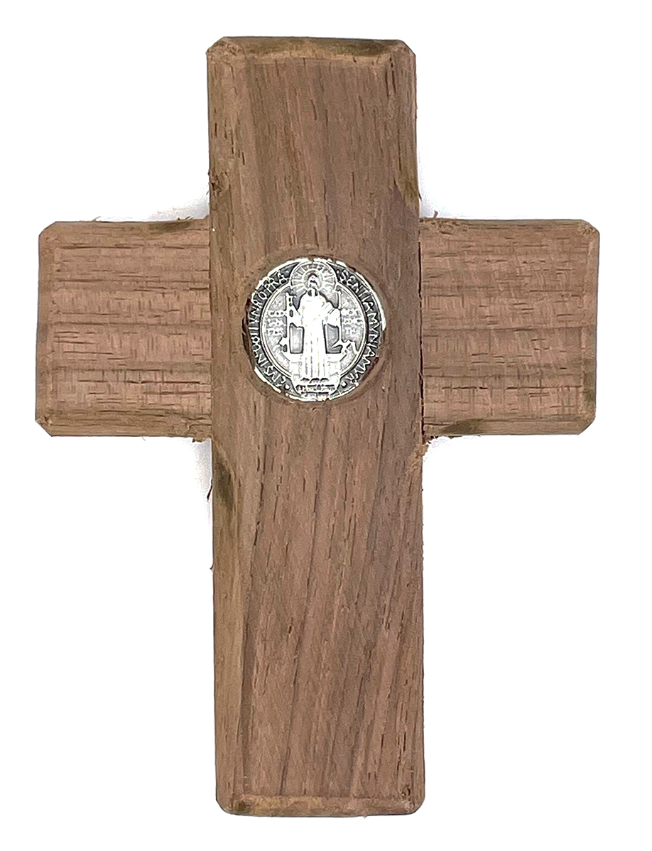 Natural Finish St. Benedict Comfort Cross: $10.99 (CAD)