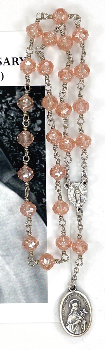 (Z119-1) Little Flower Rosary: $15.99 (CAD)