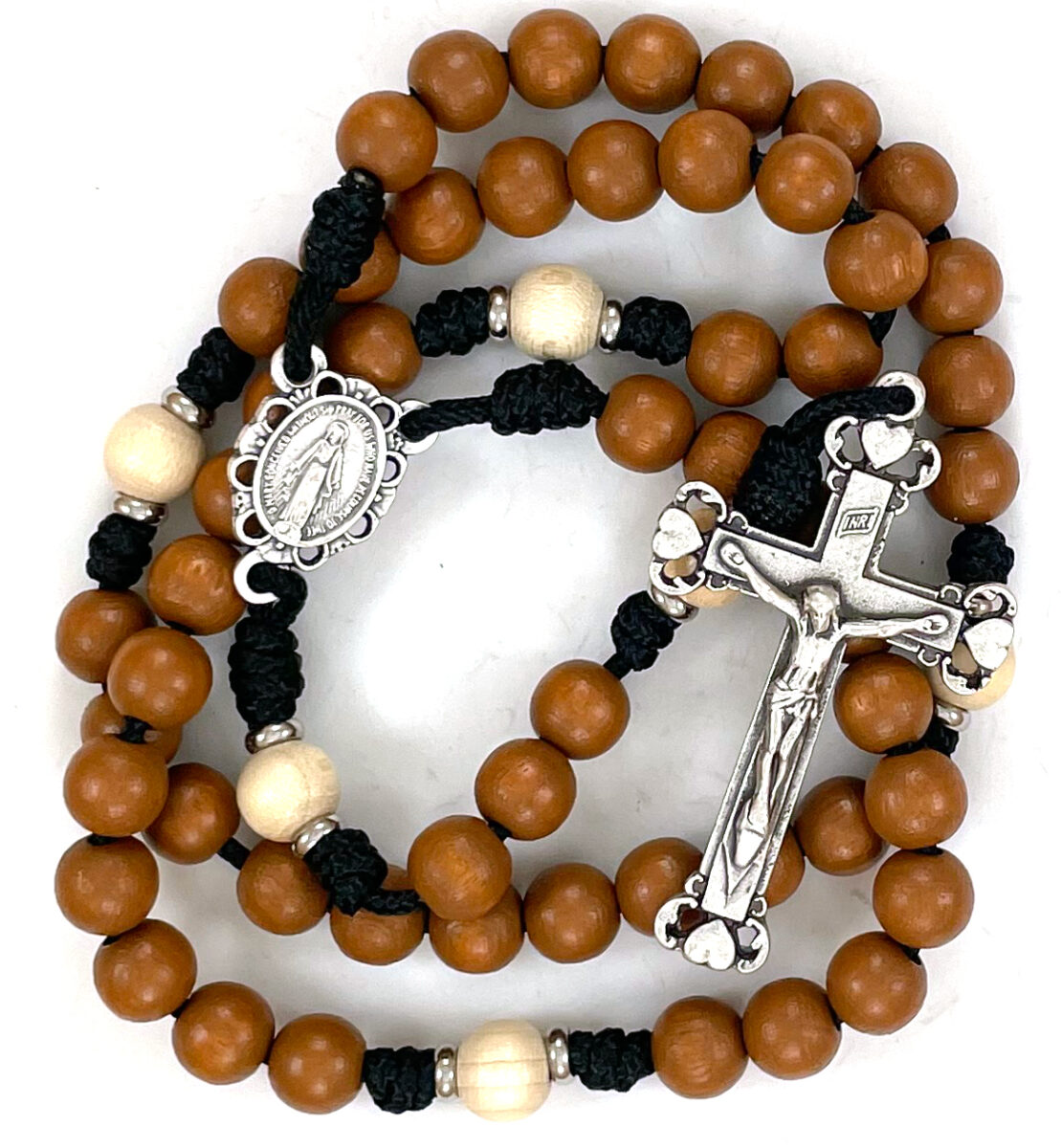 Beige Accent Paracord Rosary: $31.99 (CAD)