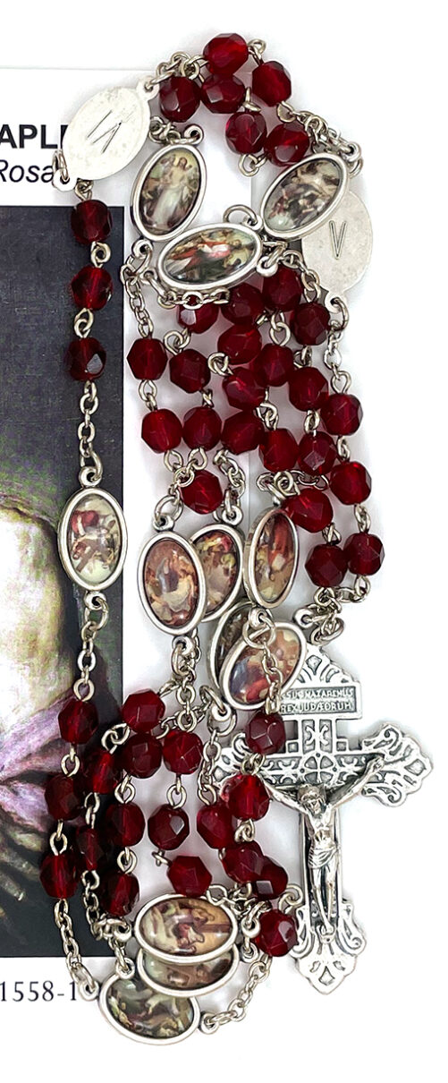 (Z030-4) Colour Stations of the Cross Chaplet