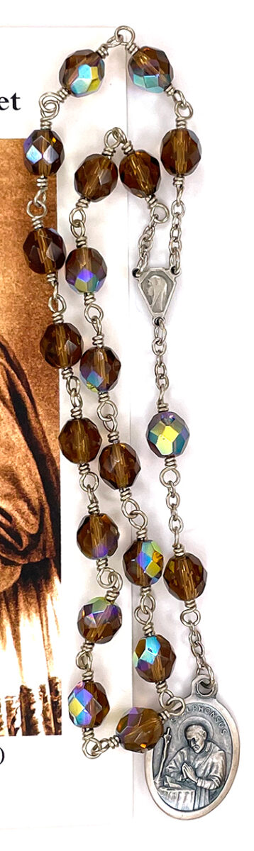 (Z157) St. Alphonsus Liguori Chaplet: $12.99 (CAD)