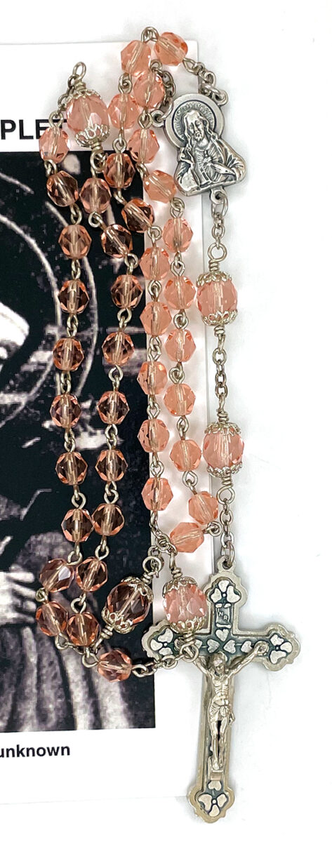 (Z082) The Saint Colette Chaplet: $32.99 (CAD)