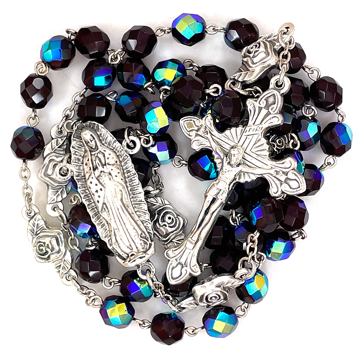 Our Lady of Guadalupe Roses Rosary ($31.99 CAD)