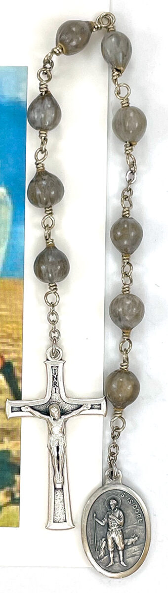 (Z094) St. Isidore the Farmer Chaplet: $9.99 (CAD)