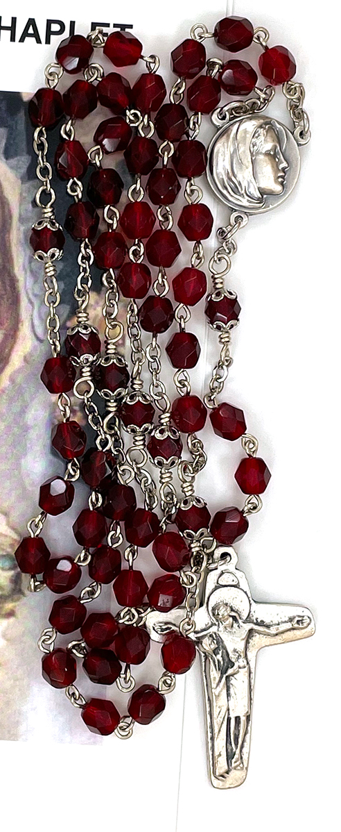 (Z062) Tears of Blood Chaplet: $32.99 (CAD)