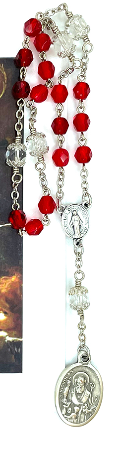 (Z143) The Saint Nicholas Chaplet: $17.99 (CAD)