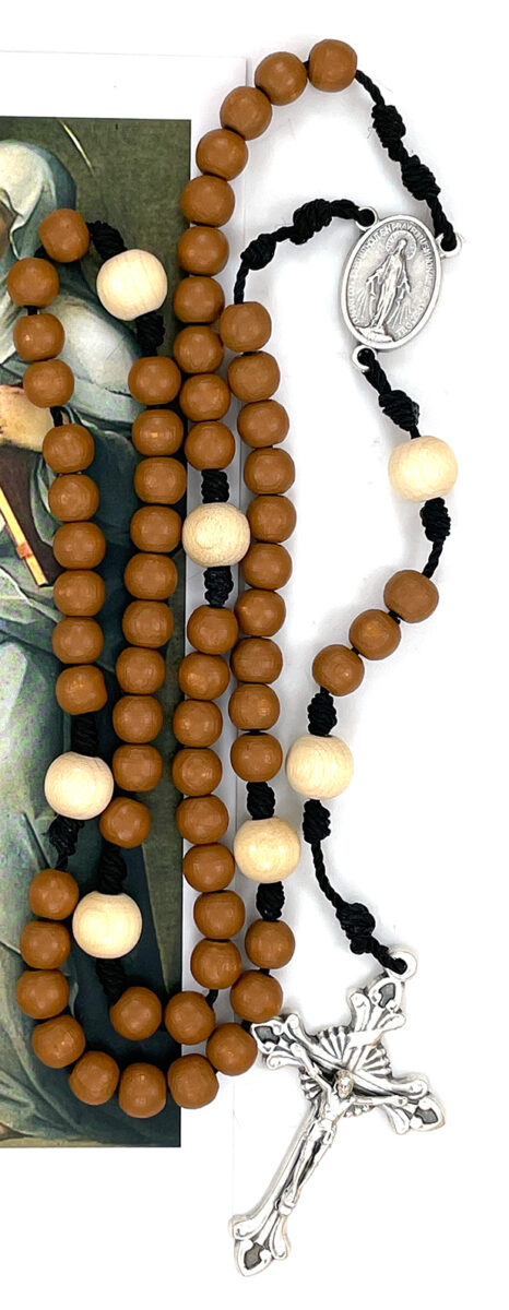 (Z076-4) Cord Brigittine Rosary: $13.99 (CAD)