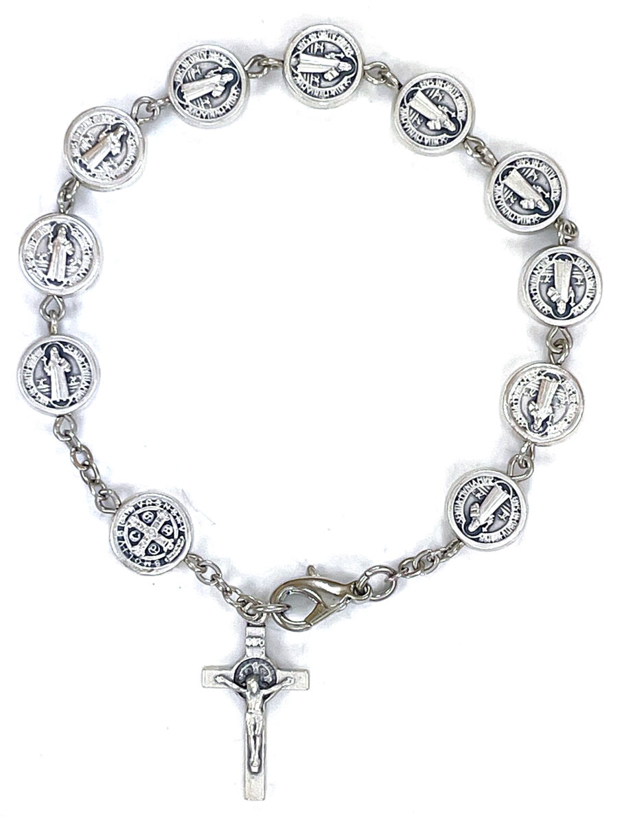 St. Benedict Medal Bead Bracelet ($10.99 CAD)