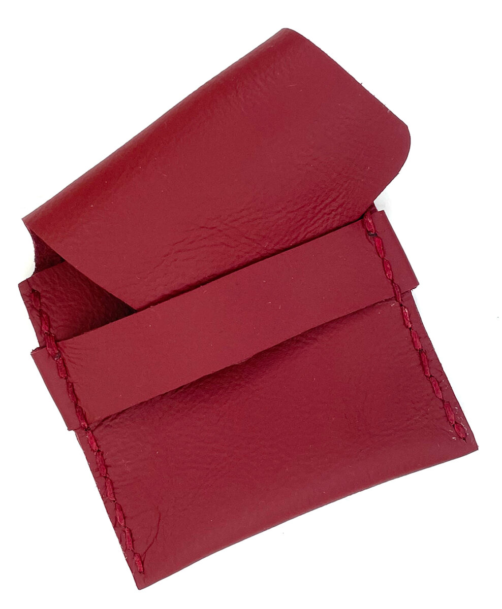 Red Leather Rosary Case: $21.99 (CAD)